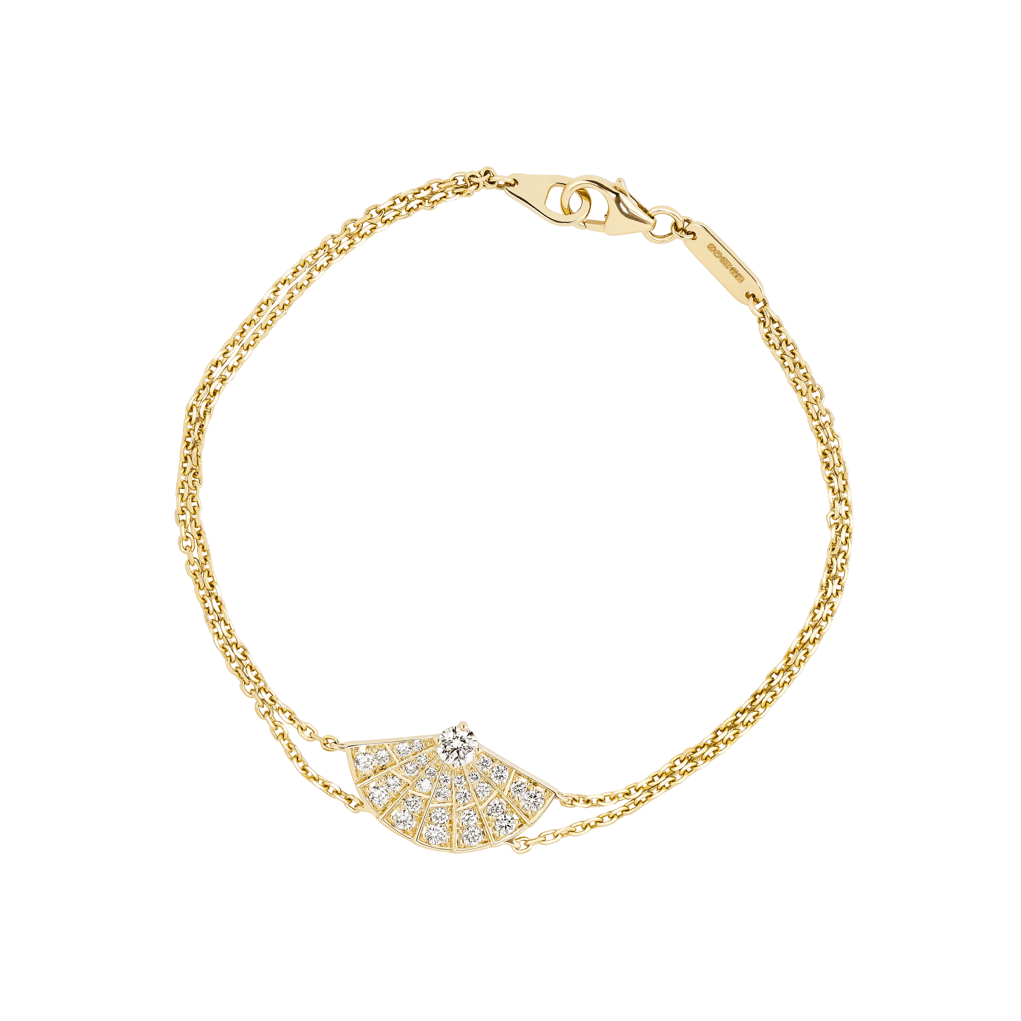 Fanfare Symphony Mini Icons Diamond Bracelet  | In 18ct Yellow Gold - Image 3